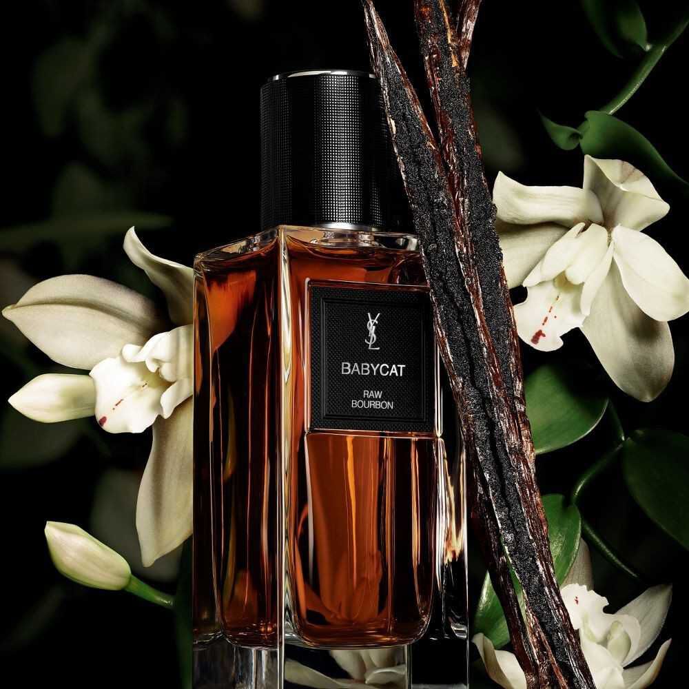 YSL Babycat Raw Bourbon